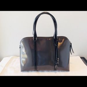 Asia Bellucci Leather 2 Tone Handbag